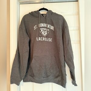 St. Bonaventure Lacrosse Gray Hoodie